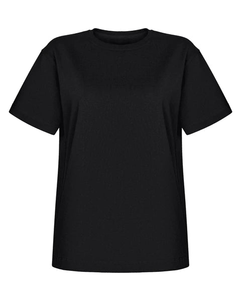 T-shirt negro liso